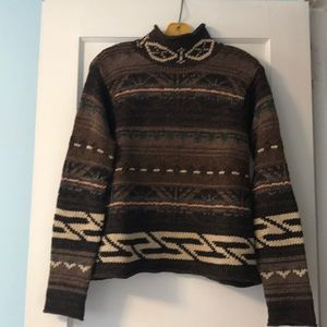 Ralph Lauren Navajo print sweater
